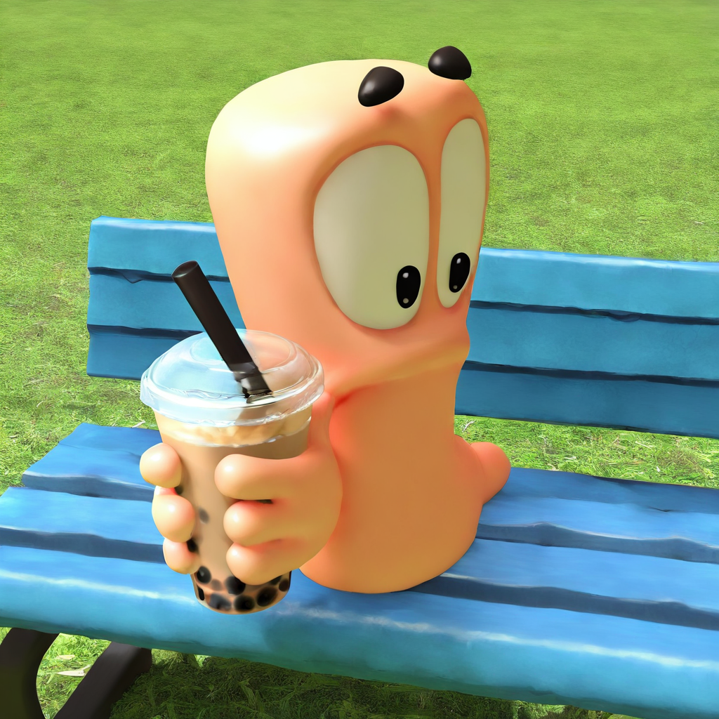 male bubble tea