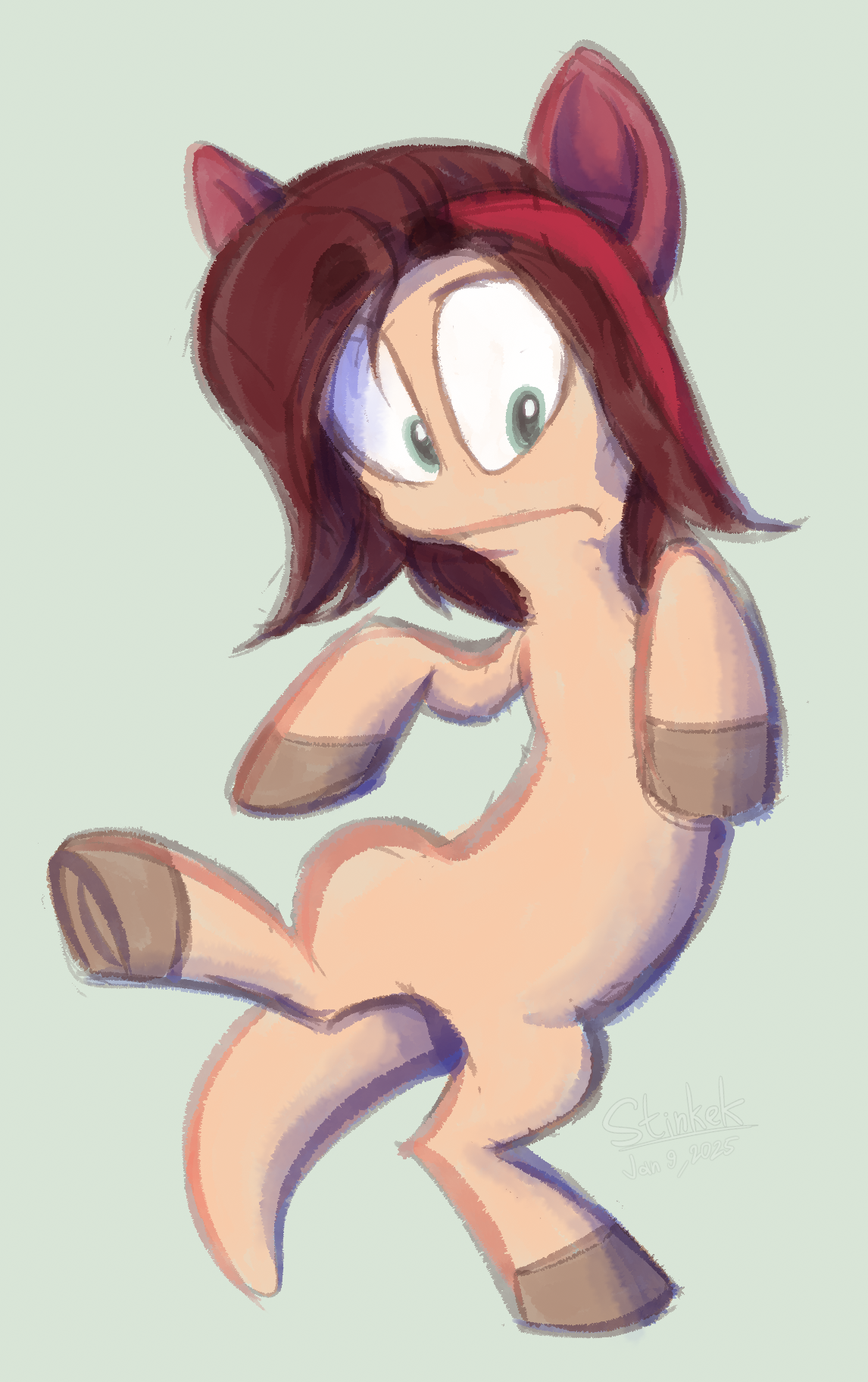 hybrid worm-ponysona